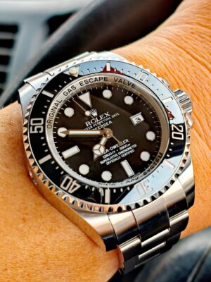 Replica Rolex Deepsea Black Dial 116660 photo review