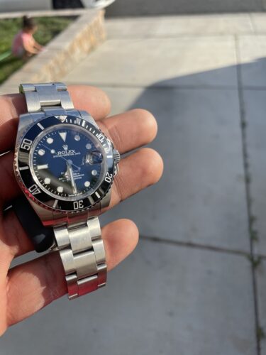 Replica Rolex Submariner Black Dial 126610LN photo review