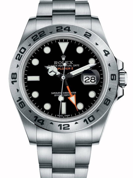 Replica Rolex Explorer II Black Dial 216570 BKSO
