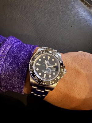 Superclone Rolex GMT-Master II 126710GRNR "Bruce Wayne" Oyster 2024 photo review