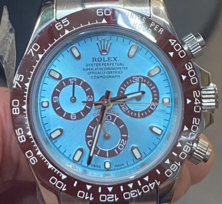 Rolex Daytona Ice blue Dial 116506 "Platona" photo review