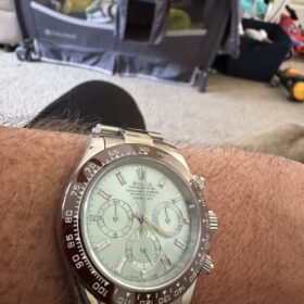 Rolex Daytona Ice blue Dial 116506 "Platona" photo review