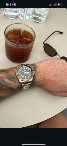 Superclone Rolex GMT-Master II Black Dial 126711CHNR Root Beer photo review