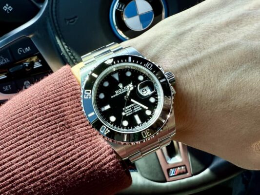 Replica Rolex Submariner Black Dial 126610LN photo review