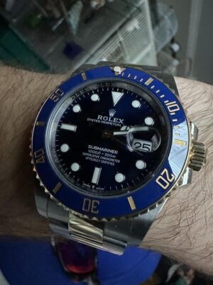 Replica Rolex Submariner Blue Dial 126613LB Bluesy photo review