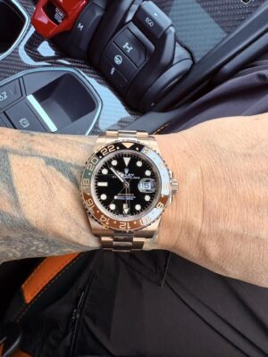 Superclone Rolex GMT-Master II Black Dial 126711CHNR Root Beer photo review