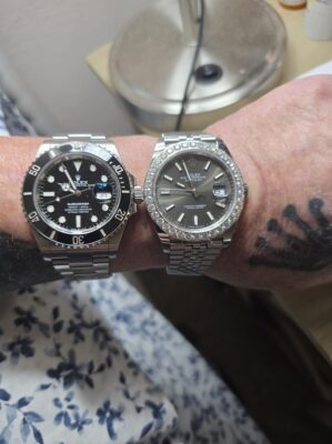 Replica Rolex Submariner Black Dial 126610LN photo review