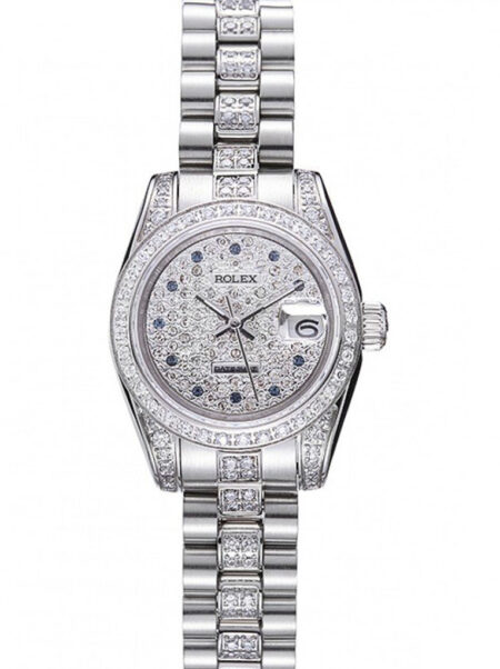 Superclone Rolex Datejust Silver Dial 622021