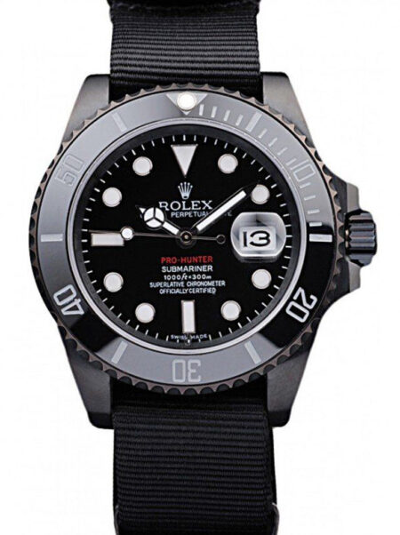 Superclone Rolex Submariner Black Dial REP016826