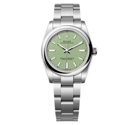 Superclone Rolex Oyster Perpetual 277200 Pistachio Dial