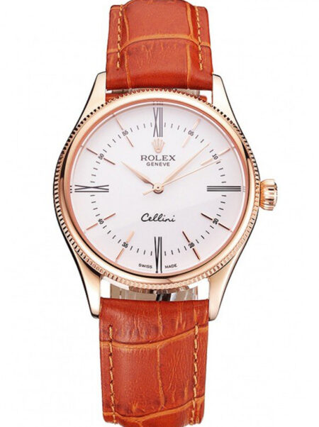 Superclone Rolex Cellini White Dial REP016795