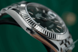 Replica Rolex Datejust Mint Green Dial fluted Bezel Jubilee Bracelet