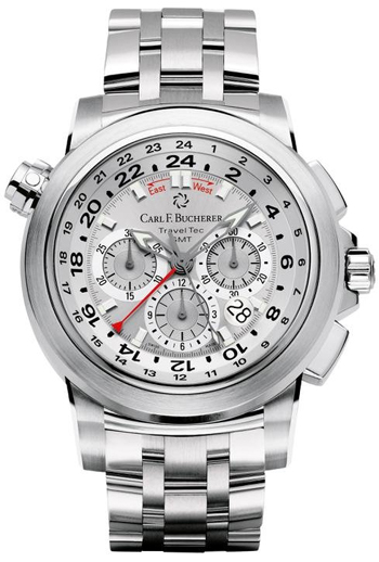 Carl F. Bucherer Patravi Traveltec GMT Mens Watch Model: 00.10620.08.63.21
