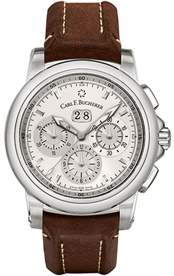 Carl F. Bucherer Patravi ChronoDate Mens Watch Model: 00.10624.08.13.01