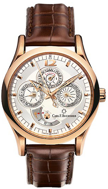 Carl F. Bucherer Manero Perpetual Calendar Mens Watch Model: 00.10902.03.16.01