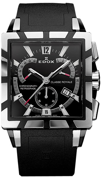 EDOX Classe Royale Chronograph Mens Watch Model: 01504-357N-NIN
