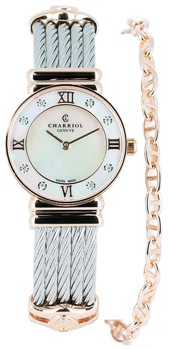 Phillipe Charriol St Tropez Classic Ladies Watch Model: 028PD1.540.552