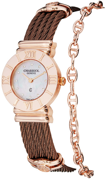 Phillipe Charriol St Tropez Classic Ladies Watch Model: 028RP.543.326