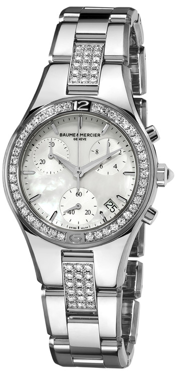 Baume & Mercier Linea Chronograph Ladies Watch Model: 10017