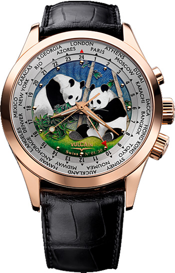 Vulcain Cloisonne The Pandas Mens Watch Model: 100508.189L