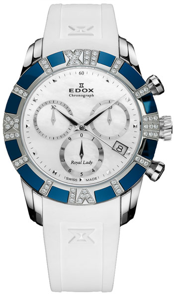 EDOX Royal Lady Chronolady Ladies Watch Model: 10405-357BD-NAIN