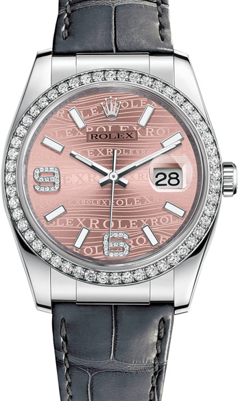 Rolex Datejust 36mm Ladies Watch Model: 116189-0076