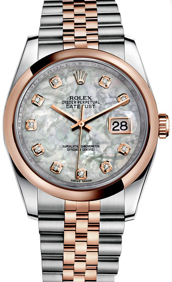 Rolex Datejust 36mm Ladies Watch Model: 116201-0100