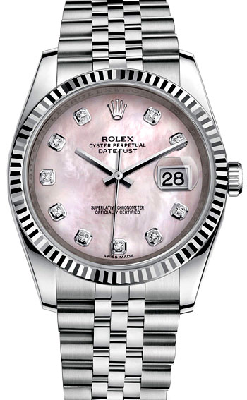 Rolex Datejust 36mm Ladies Watch Model: 116234-0104