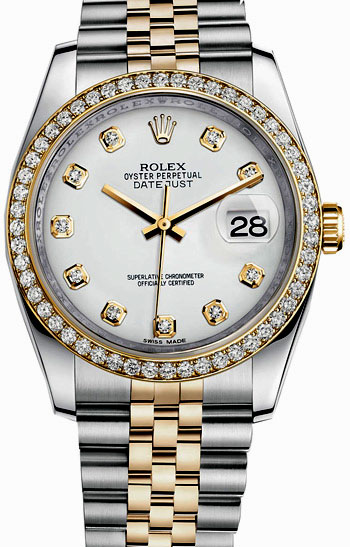 Rolex Datejust 36mm Ladies Watch Model: 116243-0021