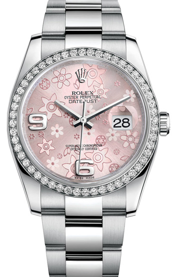 Rolex Datejust 36mm Ladies Watch Model: 116244-0007