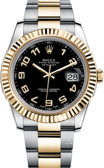 Rolex Datejust II Mens Watch Model: 116333-BLK
