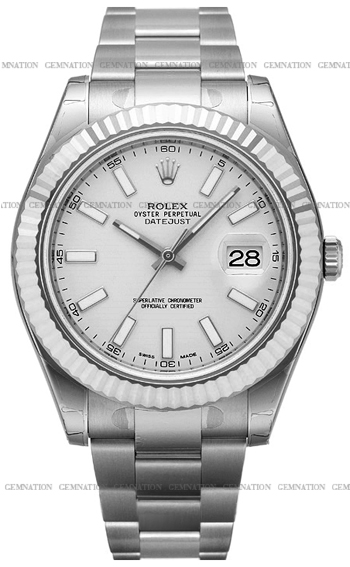 Rolex Datejust II Mens Watch Model: 116334WIO
