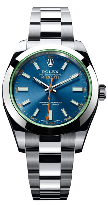 Rolex Mens Watch Model: 116400-GV-BLU