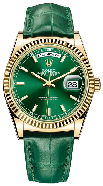 Rolex Day-Date President Mens Watch Model: 118138-GREEN