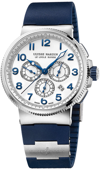 Ulysse Nardin Marine Chronograph Manufacture Mens Watch Model: 1503-150-3.60