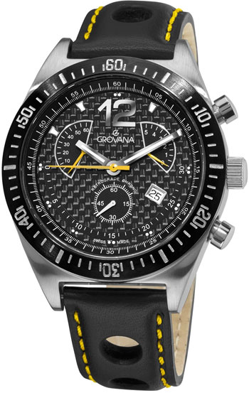 Grovana Retrograde Chronograph Mens Watch Model: 1620.9578