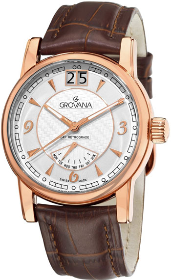 Grovana Day Retrograde Mens Watch Model: 1721.1562