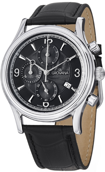 Grovana Classic Chronograph Mens Watch Model: 1728.9537