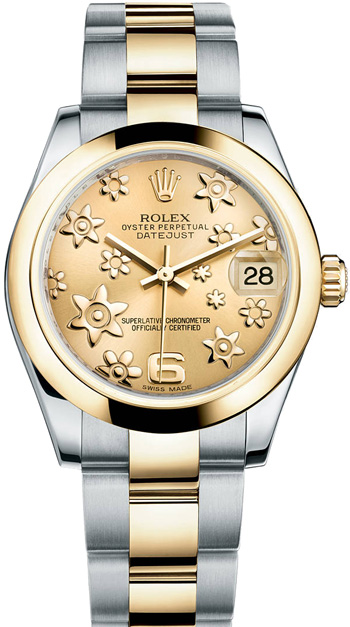 Rolex Datejust 31mm Ladies Watch Model: 178243-YEFLO