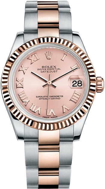 Rolex Datejust 31mm Ladies Watch Model: 178271-72161-PINKRO