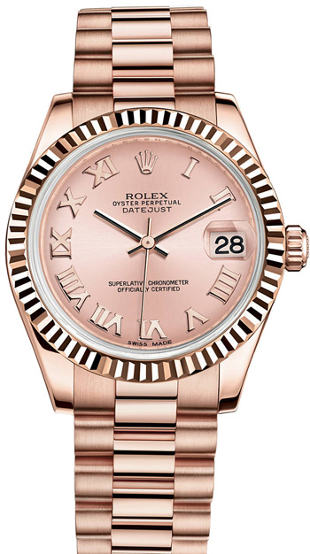 Rolex Datejust 31mm Ladies Watch Model: 178275-GLDROM