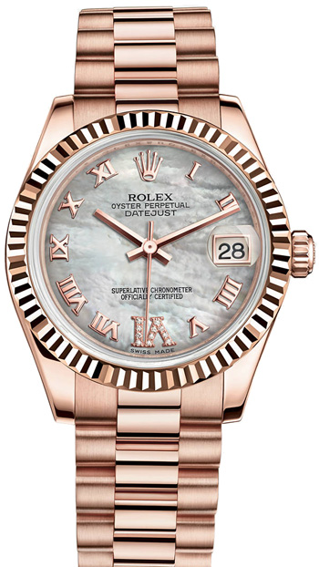 Rolex Datejust 31mm Ladies Watch Model: 178275-MOPDIA