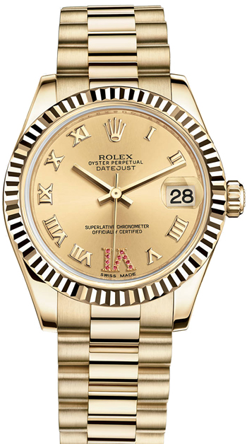 Rolex Datejust 31mm Ladies Watch Model: 178278-83168-CPRORU