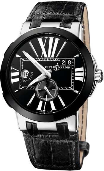 Ulysse Nardin Executive Dual Time Mens Watch Model: 243-00-42
