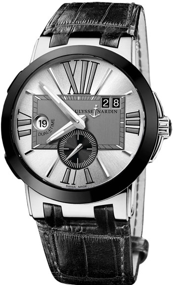 Ulysse Nardin Executive Dual Time Mens Watch Model: 243-00-421