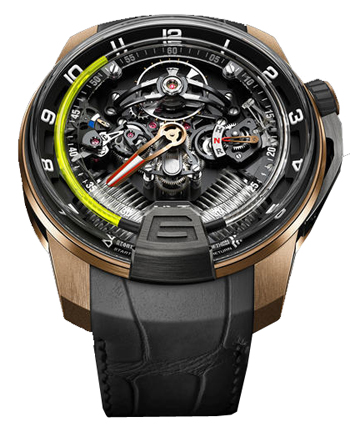 HYT H2 Titanium Black DLC & Pink Gold Mens Watch Model: 248-DG-00-GF-AB