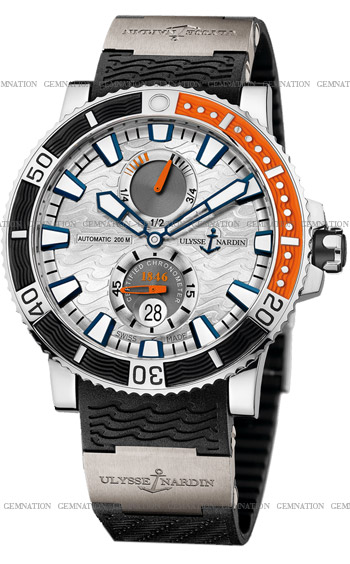 Ulysse Nardin Maxi Marine Diver Titanium Mens Watch Model: 263-90-3-91