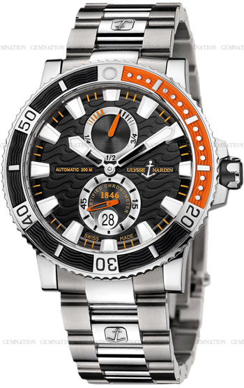 Ulysse Nardin Maxi Marine Diver Titanium Mens Watch Model: 263-90-7M.92