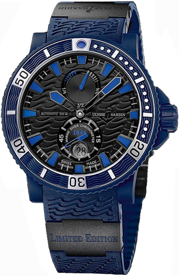 Ulysse Nardin Maxi Marine Diver Blue Sea Mens Watch Model: 263-97LE-3C