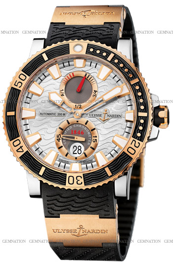 Ulysse Nardin Maxi Marine Diver Titanium Mens Watch Model: 265-90-3-91